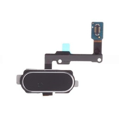 Fingerprint Sensor Flex Cable For Samsung Galaxy J7 Prime 2 Black By - Maxbhi Com