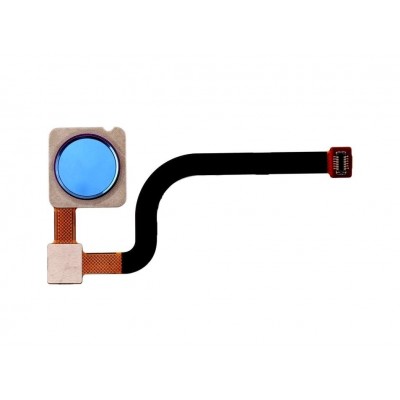 Fingerprint Sensor Flex Cable For Xiaomi Mi 8 Se Blue By - Maxbhi Com