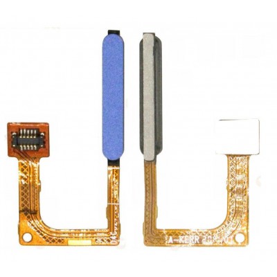 Fingerprint Sensor Flex Cable For Motorola One 5g White By - Maxbhi Com