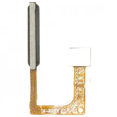 Fingerprint Sensor Flex Cable For Motorola One 5g White By - Maxbhi Com