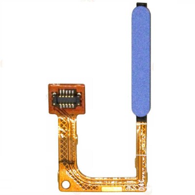 Fingerprint Sensor Flex Cable For Motorola One 5g White By - Maxbhi Com
