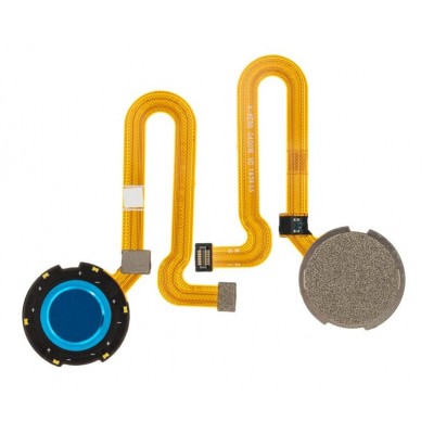 Fingerprint Sensor Flex Cable For Motorola One Hyper Blue By - Maxbhi Com