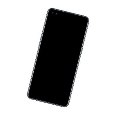 Fingerprint Sensor Flex Cable For Oppo Reno 4 Lite Black By - Maxbhi Com