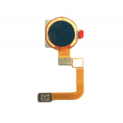 Fingerprint Sensor Flex Cable For Realme C3 3 Cameras Black By - Maxbhi Com
