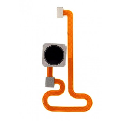 Fingerprint Sensor Flex Cable For Xiaomi Mi Mix 2s Black By - Maxbhi Com