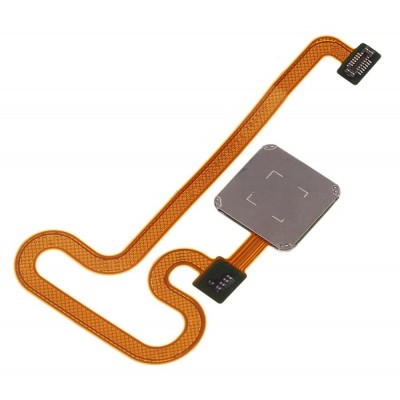 Fingerprint Sensor Flex Cable For Xiaomi Mi Mix 2s Black By - Maxbhi Com