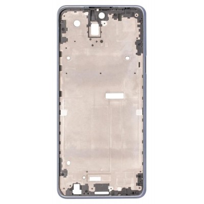 Lcd Frame Middle Chassis For Lg Q92 5g White By - Maxbhi Com
