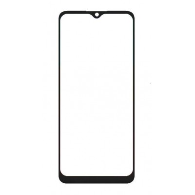 Replacement Front Glass For Alcatel 1s 2021 Black By - Maxbhi Com