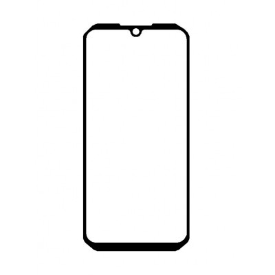 Replacement Front Glass For Ulefone Armor 11t 5g Black By - Maxbhi Com