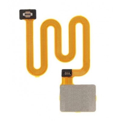 Fingerprint Sensor Flex Cable For Oppo A11x Black By - Maxbhi Com