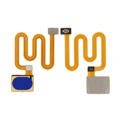 Fingerprint Sensor Flex Cable For Oppo A11x Purple By - Maxbhi Com