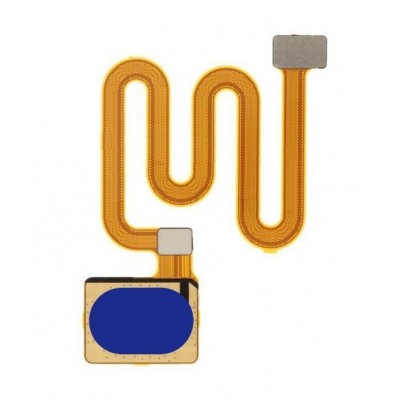 Fingerprint Sensor Flex Cable For Oppo A11x Purple By - Maxbhi Com