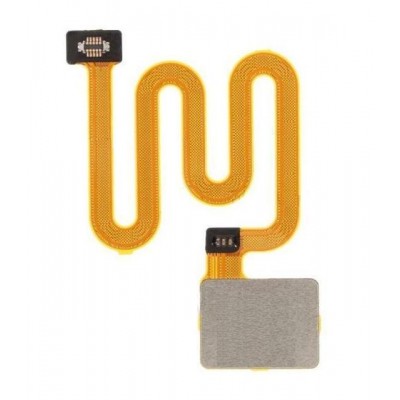 Fingerprint Sensor Flex Cable For Oppo A11x White By - Maxbhi Com