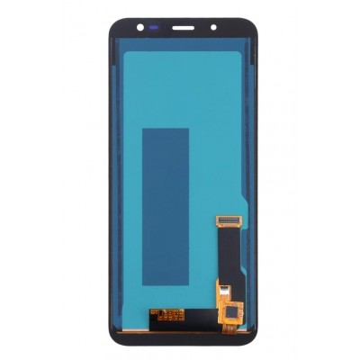 Lcd With Touch Screen For Samsung Galaxy J6 Black By - Maxbhi Com