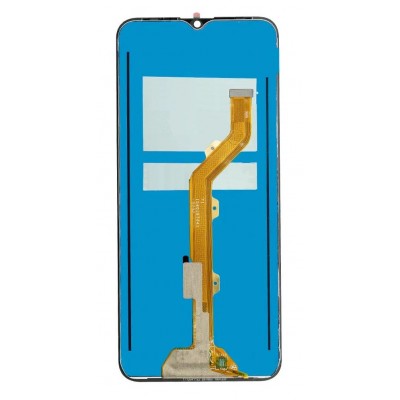 Lcd With Touch Screen For Infinix Hot 8 Light Blue By - Maxbhi Com