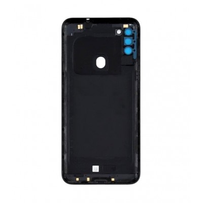 Back Panel Cover For Samsung Galaxy M11 Black - Maxbhi Com