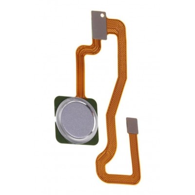 Fingerprint Sensor Flex Cable For Xiaomi Redmi Y1note 5a Black By - Maxbhi Com