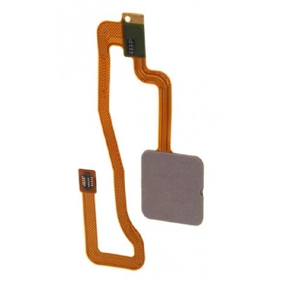 Fingerprint Sensor Flex Cable For Xiaomi Redmi Y1note 5a Black By - Maxbhi Com