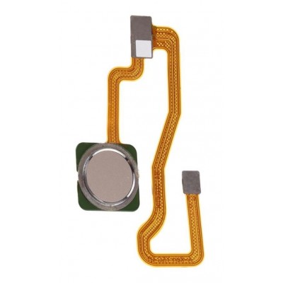 Fingerprint Sensor Flex Cable For Xiaomi Redmi Y1note 5a Gold By - Maxbhi Com