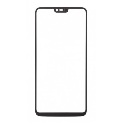 Replacement Front Glass For Oneplus 6 White By - Maxbhi Com