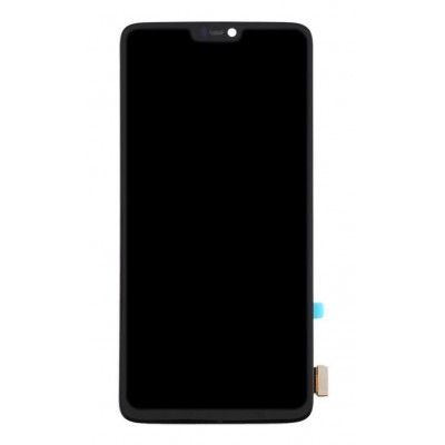 Lcd With Touch Screen For Oneplus 6 Grey By - Maxbhi Com