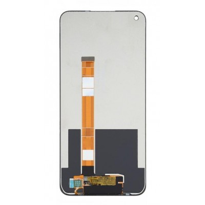 Lcd With Touch Screen For Realme C17 White By - Maxbhi Com
