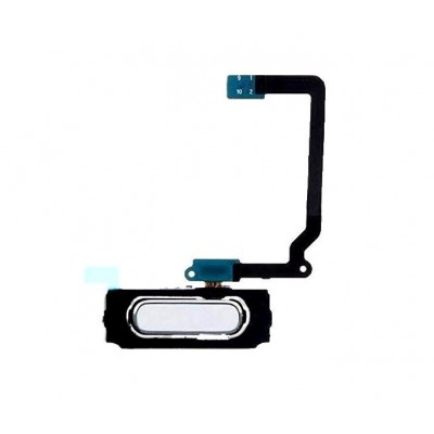 Fingerprint Sensor Flex Cable For Samsung Galaxy S5 Mini White By - Maxbhi Com