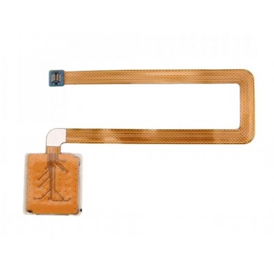 Fingerprint Sensor Flex Cable For Huawei Ascend Mate7 White By - Maxbhi Com