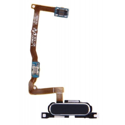 Fingerprint Sensor Flex Cable For Samsung Galaxy Alfa Black By - Maxbhi Com