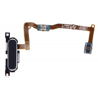Fingerprint Sensor Flex Cable For Samsung Galaxy Alfa Black By - Maxbhi Com