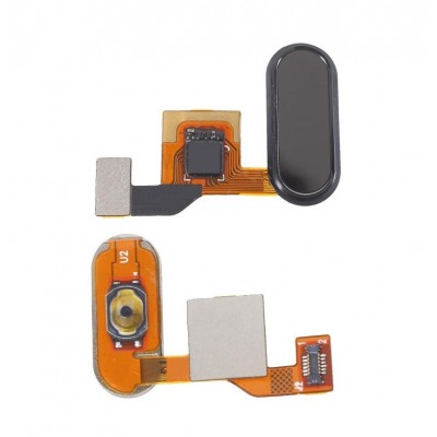Fingerprint Sensor Flex Cable For Xiaomi Mi 5s Grey By - Maxbhi Com