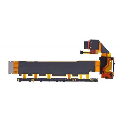 Power Button Flex Cable For Sony Xperia Z3 Plus White On Off Flex Pcb By - Maxbhi Com
