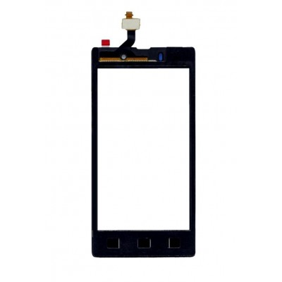 Touch Screen Digitizer For Lyf Flame 8 Black By - Maxbhi Com