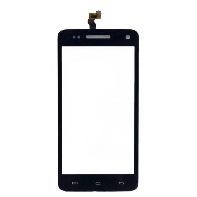 Touch Screen Digitizer For Micromax Canvas 2 Colours Blue By - Maxbhi Com