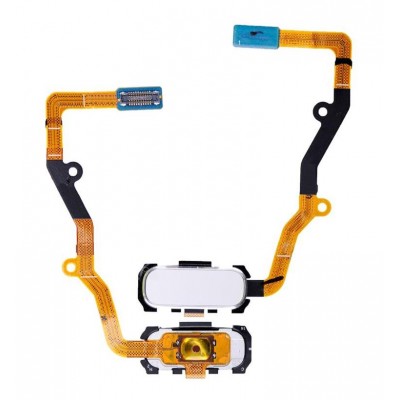 Fingerprint Sensor Flex Cable For Samsung Galaxy S7 Cdma White By - Maxbhi Com