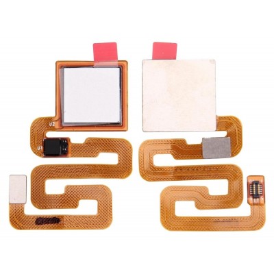 Fingerprint Sensor Flex Cable For Xiaomi Redmi 3x Silver By - Maxbhi Com