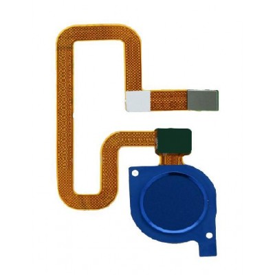 Fingerprint Sensor Flex Cable For Huawei Y7 2018 White By - Maxbhi Com