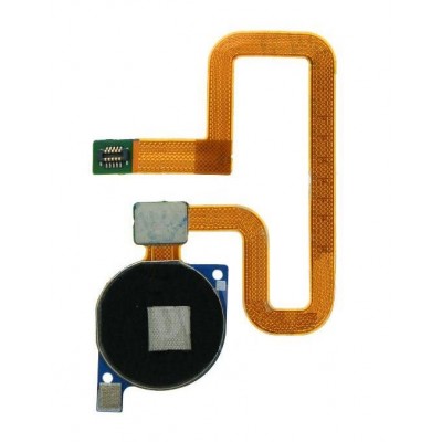 Fingerprint Sensor Flex Cable For Huawei Y7 2018 White By - Maxbhi Com