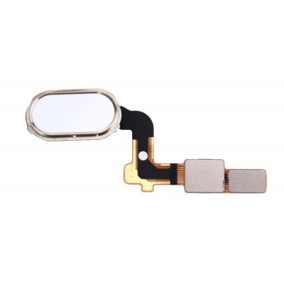 Fingerprint Sensor Flex Cable For Oppo A59 Gold By - Maxbhi Com