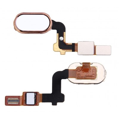 Fingerprint Sensor Flex Cable For Oppo A59 Rose Gold By - Maxbhi Com