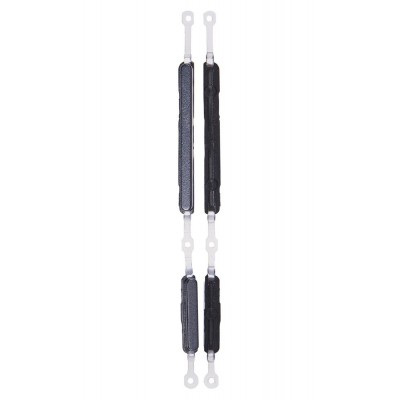 Volume Side Button Outer For Samsung Galaxy Tab A7 Lite Black By - Maxbhi Com