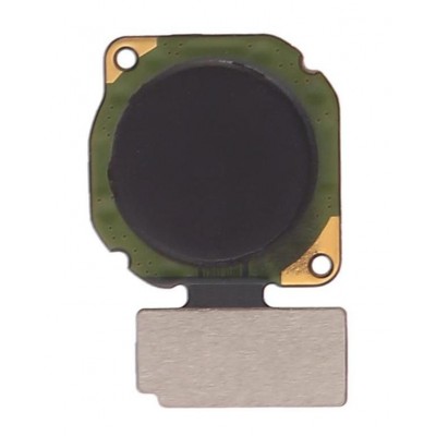 Fingerprint Sensor Flex Cable For Huawei P8 Lite 2017 Black By - Maxbhi Com
