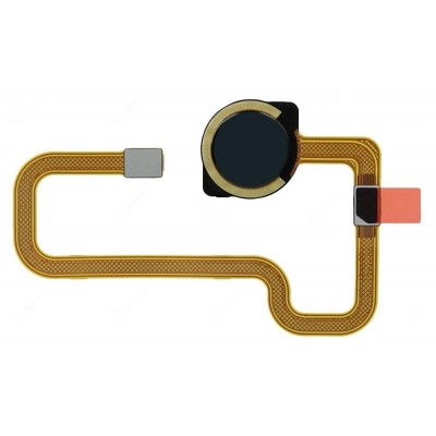 Fingerprint Sensor Flex Cable For Xiaomi Redmi Note 8t Black By - Maxbhi Com