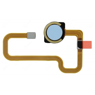 Fingerprint Sensor Flex Cable For Xiaomi Redmi Note 8t White By - Maxbhi Com