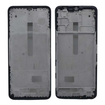 Lcd Frame Middle Chassis For Vivo Y72 5g India Blue By - Maxbhi Com