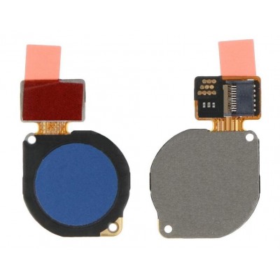 Fingerprint Sensor Flex Cable For Huawei P40 Lite E Blue By - Maxbhi Com