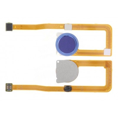 Fingerprint Sensor Flex Cable For Lg K51s Blue By - Maxbhi Com