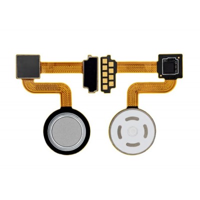 Fingerprint Sensor Flex Cable For Lg V35 Thinq Silver By - Maxbhi Com