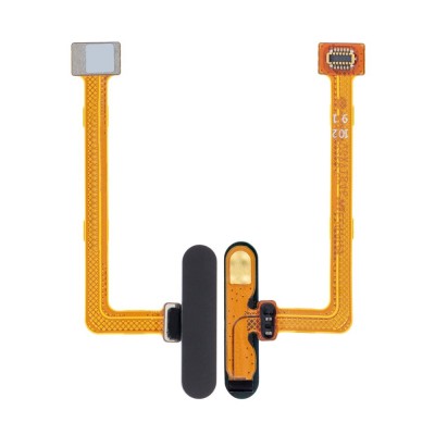 Fingerprint Sensor Flex Cable For Motorola Moto Z3 Black By - Maxbhi Com