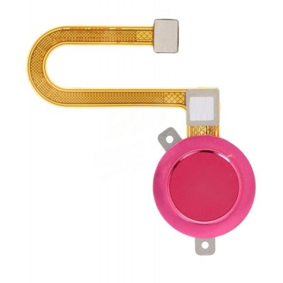 Fingerprint Sensor Flex Cable For Motorola Moto E6i Pink By - Maxbhi Com